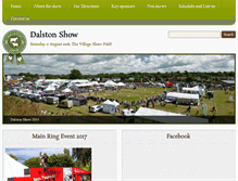 Tablet Screenshot of dalstonshow.co.uk